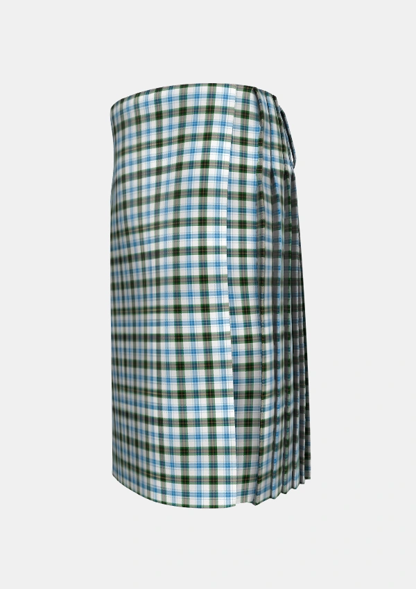 Traditional_Henderson_Dress_1_Tartan_2549_kilt_left_image_with_pleated_design_and_adjustable_buckles_for_men