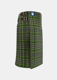 Traditional_Henry_Tartan_kilt_11437_right_image_with_pleated_design_and_adjustable_buckles_for_men