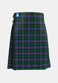 Traditional_Herd_Tartan_kilt_front_image_with_pleated_design_and_adjustable_buckles_for_men