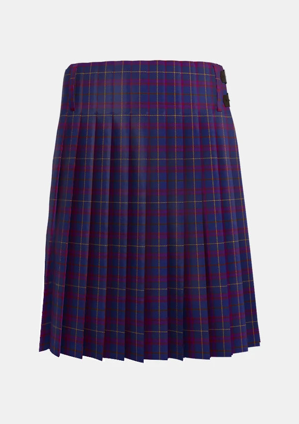 Traditional_Highland_Cathedral_Tartan_kilt_6136_back_image_with_pleated_design_and_adjustable_buckles_for_men