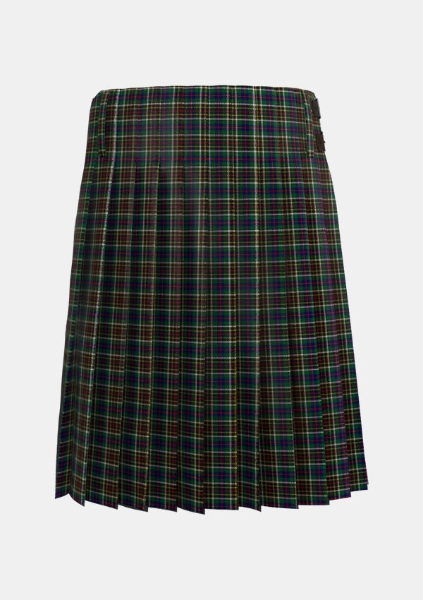 Traditional_Hislop_Hyslop_Hunting_2_Tartan_2135_kilt_back_image_with_pleated_design_and_adjustable_buckles_for_men
