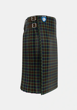 Traditional_Hislop_Hyslop_Hunting_2_Tartan_2135_kilt_right_image_with_pleated_design_and_adjustable_buckles_for_men