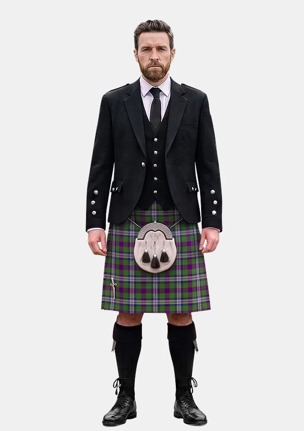Traditional_Hobbs_Tartan_13241_Kilt_and_Argyle_Jacket_Kilt_Outfits_front_image