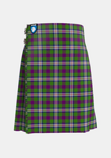 Traditional_Hobbs_Tartan_kilt_13241_front_image_with_pleated_design_and_adjustable_buckles_for_men