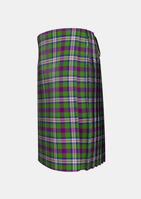 Traditional_Hobbs_Tartan_kilt_13241_left_image_with_pleated_design_and_adjustable_buckles_for_men