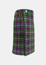 Traditional_Hobbs_Tartan_kilt_13241_right_image_with_pleated_design_and_adjustable_buckles_for_men