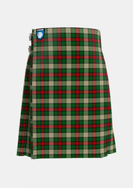 Traditional_Hohenzollern_Staff_Tartan_7154_kilt_front_image_with_pleated_design_and_adjustable_buckles_for_men