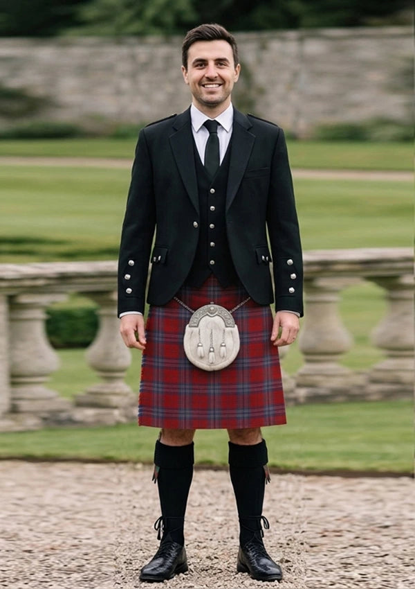 Traditional_House_of_Edgar_tartan_5825_Kilt_and_Argyle_Jacket_Kilt_Outfit_front_image