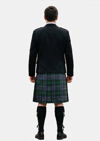 Traditional_Hughes_tartan_2599_Kilt_and_Argyle_Jacket_Kilt_Outfits_back_image