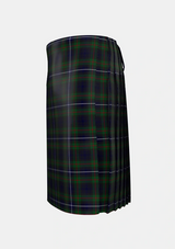Traditional_Humphries_Personal_Tartan_5225_kilt_left_image_with_pleated_design_and_adjustable_buckles_for_men