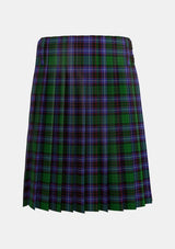 Traditional_Hunter_of_Peebleshire_2_Tartan_789_kilt_back_image_with_pleated_design_and_adjustable_buckles_for_men