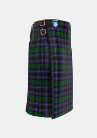 Traditional_Hunter_of_Peebleshire_2_Tartan_789_kilt_right_image_with_pleated_design_and_adjustable_buckles_for_men