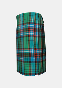 Traditional_Hunter_tartan_left_image_with_pleated_design_and_adjustable_buckles_for_men