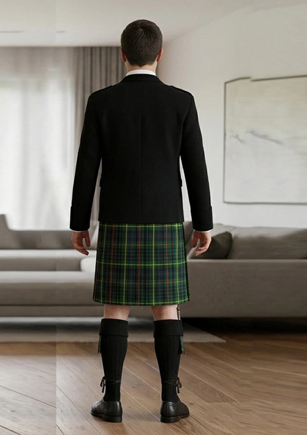 Traditional_Hunting_Stewart_Tartan_Kilt_and_Argyle_Jacket_Kilt_Outfit_back_image