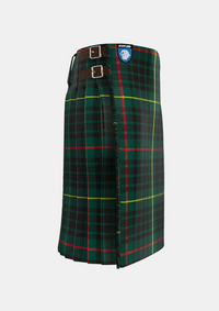 Traditional_Hunting_Stewart_Tartan_kilt_right_image_with_pleated_design_and_adjustable_buckles_for_men
