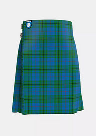 Traditional_Hutton_Ancient_Tartan_kilt_front_image_with_pleated_design_and_adjustable_buckles_for_men