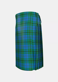 Traditional_Hutton_Ancient_Tartan_kilt_left_image_with_pleated_design_and_adjustable_buckles_for_men