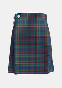 Traditional_Hyndman_Tartan_2134_kilt_front_image_with_pleated_design_and_adjustable_buckles_for_men