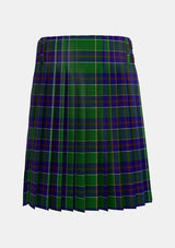 Traditional_Inkster_Tartan_2310_kilt_back_image_with_pleated_design_and_adjustable_buckles_for_men