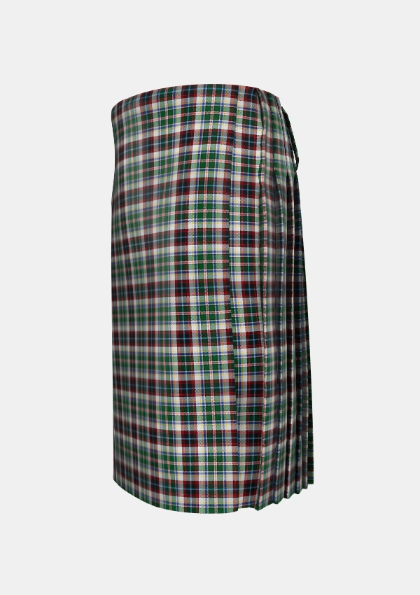 Traditional_Innes_Dress_Tartan_360_kilt_left_image_with_pleated_design_and_adjustable_buckles_for_men