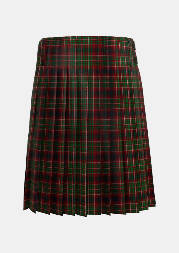 Traditional_Innes_of_Cowie_Tartan_353_kilt_back_image_with_pleated_design_and_adjustable_buckles_for_men