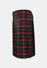Traditional_Iona_tartan_6858_kilt_left_image_with_pleated_design_and_adjustable_buckles_for_men