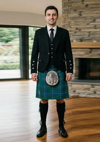 Traditional_Irvine_tartan_Kilt_and_Argyle_Jacket_Kilt_Outfit_front_image