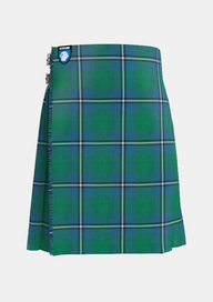 Traditional_Irvine_tartan_front_image_with_pleated_design_and_adjustable_buckles_for_men