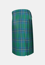 Traditional_Irvine_tartan_left_image_with_pleated_design_and_adjustable_buckles_for_men