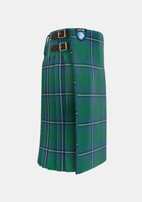 Traditional_Irvine_tartan_right_image_with_pleated_design_and_adjustable_buckles_for_men