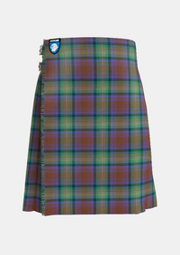 Traditional_Isle_of_Skye_tartan_front_image_with_pleated_design_and_adjustable_buckles_for_men