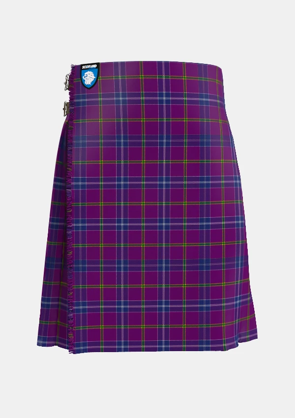 Traditional_Jackson_tartan_6317_kilt_front_image_with_pleated_design_and_adjustable_buckles_for_men