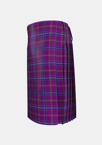 Traditional_Jackson_tartan_6317_kilt_left_image_with_pleated_design_and_adjustable_buckles_for_men