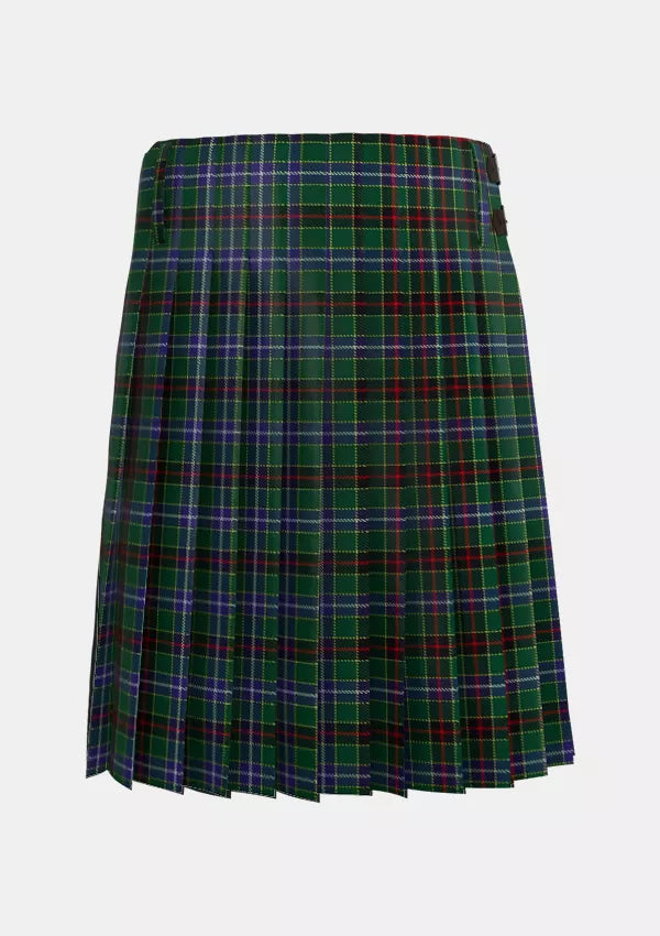 Traditional_James_Tartan_2456_kilt_back_image_with_pleated_design_and_adjustable_buckles_for_men
