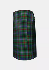 Traditional_James_Tartan_2456_kilt_left_image_with_pleated_design_and_adjustable_buckles_for_men