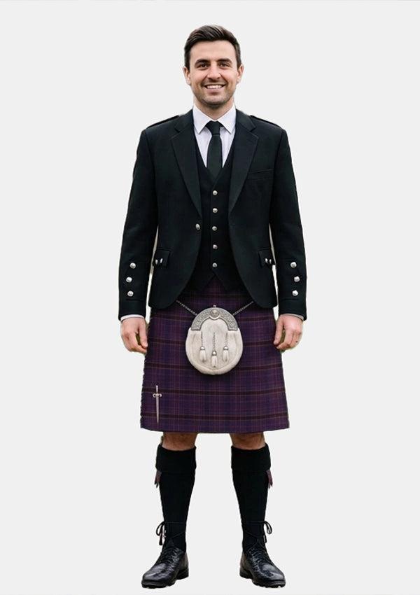 Traditional_James_of_Wales_Tartan_Kilt_and_Argyle_Jacket_Kilt_Outfits_front_image