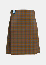 Traditional_Jardine_Tartan_kilt_1432_front_image_with_pleated_design_and_adjustable_buckles_for_men