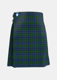 Traditional_Johnstone_Johnston_Tartan_1062_kilt_front_image_with_pleated_design_and_adjustable_buckles_for_men