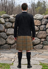 Traditional_Johnstone_Weathered_Tartan_Kilt_and_Argyle_Jacket_Kilt_Outfit_back_image