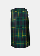 Traditional_Johnstone_tartan_left_image_with_pleated_design_and_adjustable_buckles_for_men