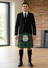 Traditional_Jones_tartan_2476_Kilt_and_Argyle_Jacket_Kilt_Outfit_front_image