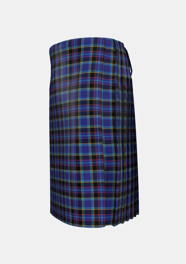 Traditional_Jordan_James_Cornwall_Tartan_12131_kilt_left_image_with_pleated_design_and_adjustable_buckles_for_men