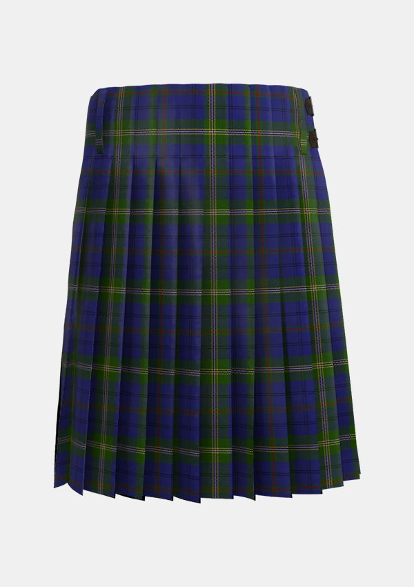 Traditional_Joss_Tartan_2598_kilt_back_image_with_pleated_design_and_adjustable_buckles_for_men