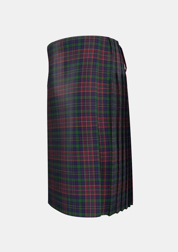Traditional_Jrgensen_of_Taasingee_Personal_Tartan_7214_kilt_left_image_with_pleated_design_and_adjustable_buckles_for_men