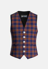 Traditional_Kane_Arran_Tartan_13311_Waistcoat_front_image