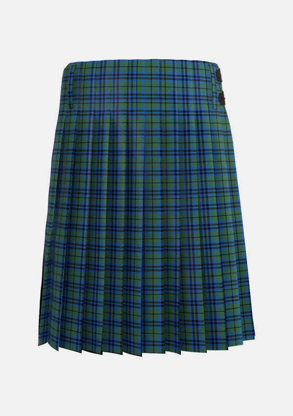 Traditional_Keith_2_Tartan_253_kilt_back_image_with_pleated_design_and_adjustable_buckles_for_men