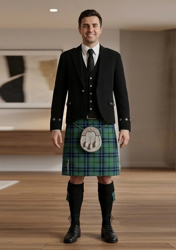 Traditional_Keith_tartan_253_Kilt_and_Argyle_Jacket_Kilt_Outfit_front_image