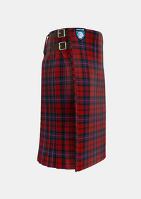 Traditional_Kelly_of_Sleat_Red_Tartan_3845_kilt_right_image_with_pleated_design_and_adjustable_buckles_for_men