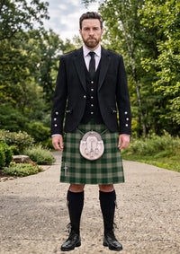 Traditional_Kelso_Tartan_5325_Kilt_and_Argyle_Jacket_Kilt_Outfit_front_image