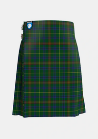 Traditional_Kennedy_Two_Tartan_1560_kilt_front_image_with_pleated_design_and_adjustable_buckles_for_men